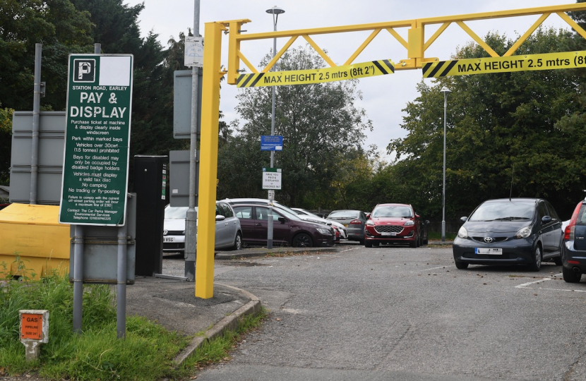 Station car park Earley