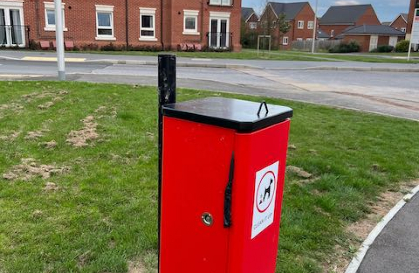 the solitary dog bin 