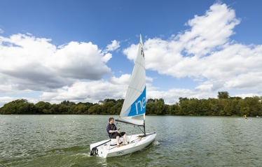 Sailing at Dinton