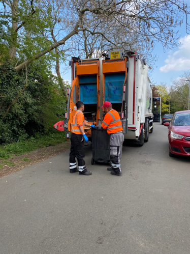 Weekly bin collections are now at risk.