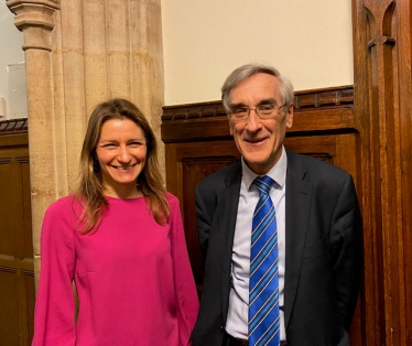 JR MP with Lucy Frazer