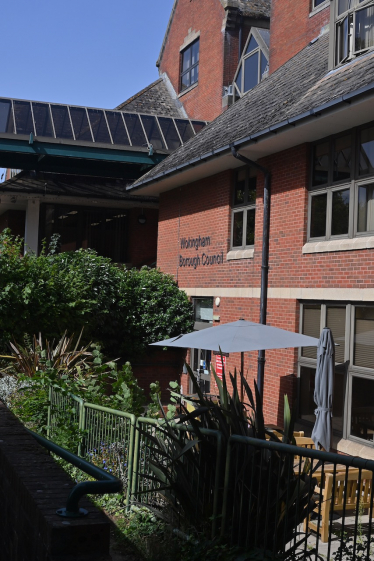 Wokingham Borough Council offices at Shute End