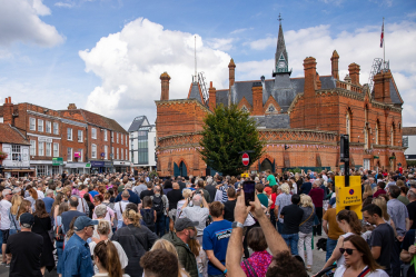 proclamation ceremony in Wokingham town