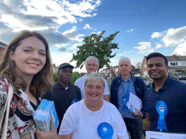 Conservative team out in Woodley